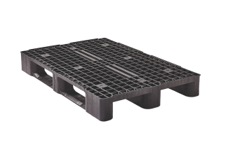 Kunststof pallet 1200 x 800 3 runners medium (NEW) - 3 1208mx 3runners open deck - 3.QP1208MB3RR