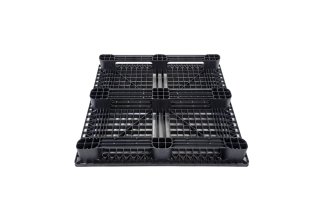 Kunststof pallet 1200 x 1200 open dek  3 onderlatten medium - Kunststof pallet 1200 1200 qp1212mr3rr 1 - QP1212MB3RR
