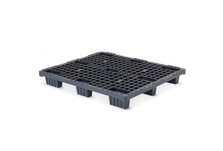 Kunststof pallet 1200 x 1000 open dek 9 pootjes light - N qp1210lrrr open dek 9 pootjes - N.QP1210LB9FR