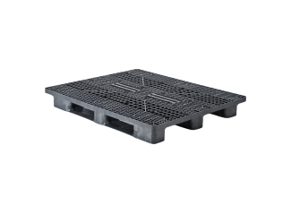 Kunststof pallet 1300 x 1100 open dek 3 onderlatten heavy - Qp1311hb3r - 4.QP1311HB3R