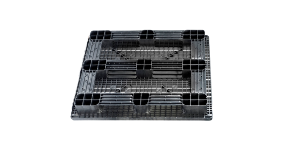 Kunststof pallet 1300 x 1100 open dek 5 onderlatten heavy - Qp1311hb5r bottom - 4.QP1311HB5R